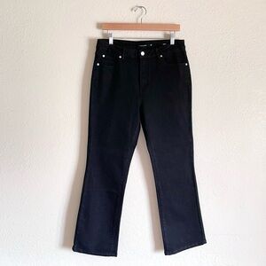 NWOT Tahari Black Marian High Rise Miniboot Jeans